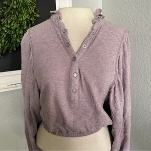 Free People Movement Good Livin' Layer Heather Lavender - Size XS